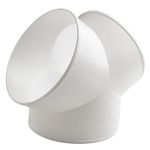 Commercial Ventilation Ducting Splitter Connector Airtight Fit Easy Installation