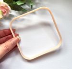 Rounded Square Clay Cutter. Large Shape Cutting Tool. Coaster. Trinket Dish.