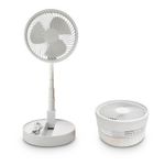 Cordless Fan Telescopic Folding Cooling Wireless Whit USB Portable Rechargeable