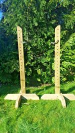 Six pairs (12 uprights) of Show Jump Training Wings and 18 Jump Cups