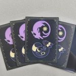 60PCS Trading Card Pokémon TCG Eevee Card Sleeves 67X92mm Standard Size