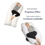 9 FT U Pillow Full Body Maternity Support Back Hips Legs Belly Sleeping Pillow
