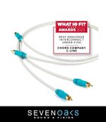 Chord RCA Cable - C Line Analogue 2 RCA to 2 RCA  0.5m