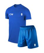 Personalised Football Kit Soccer kit Adult (Shirt & Short) Blue