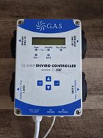 G.A.S Enviro Controller V2 Digital Temp & Humidity AC EC Fan Controller 13A