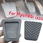 2Pcs For Hyundai ix35 2009-2015 Car Brake Clutch Foot Pedal Pad Covers Anti-Slip
