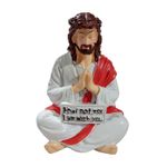 Jesus Figurines Spiritual Religious Sculpture Keepsake Jesus Resin Desk big sale