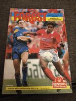 Nottingham Forest V Southampton 04/12/1991 League Cup Programme