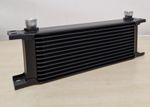 Oil Cooler 13 Row - 235mm Matrix - 5/8 BSP - Black Alloy CLEARANCE