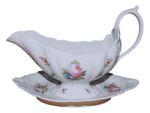Royal Copenhagen, rare and large Rokoko gravy boat from 1800-1820