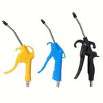 Air Blower Gun for Compressor, Dust Airline Gun with Extension Nozzle 3 Colors