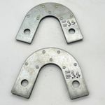Gorilla Multi Ladder Static Hinge Installation Plates Galvanized Steel Set of 2