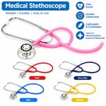 Pro Medical EMT Dual Head Stethoscope For Doctor Nurse Vet Student Health Care