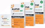 20 Blephaclean PF Daily Eyelid Wipes - Gentle Eyelid Cleansing for Eyelids  x 3