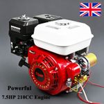 4 Stroke Replacement Petrol Engine 20mm Shaft 7.5HP For Honda GX160/ GX200 210cc