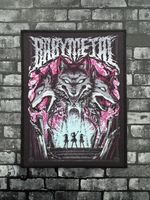 SMALL SEW ON PRINTED PATCH BATTLE JACKET 10.5 x 13.5cm ~ BABYMETAL