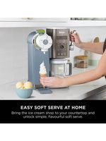 Ninja CREAMi Scoop & Swirl 13-in-1 Soft Serve & Ice Cream Maker NC701UK