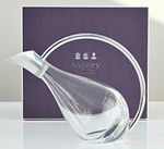 Asprey Connoisseur Fine Sterling Silver & Crystal Small  Claret /Water Jug Boxed
