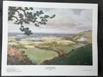 Vintage Rupert Bear Nutwood Hills Limited Edition Print by Alfred Bestall