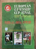 1993 European Cup Winners Cup Final Parma A. C. v Royal Antwerp, 12 May
