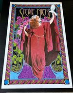 Stevie Nicks Commemorative Rare Fleetwood Mac Signed Poster 