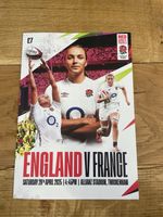 26/04/2025 England v France Women’s Six Nations Official Programme