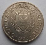 CYPRUS 2 CENTS 1990