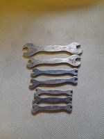 TERRYS AERO SPANNERS. BA SIZES PLUS OTHERS. VINTAGE CAR OR MOTORCYCLE TOOLKIT