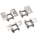 Roller Chain Links With Bent Both Side Simplex/Double Holes 06B 08B 10A 12A 16A