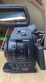 Canon C100 EOS Cinema Camera EF-Mount + Batteries - All Original - Excellent