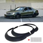 4pcs For Mercedes E55 AMG Matte Fender Flares Wheel Arched CONCAVE Widebody Kit