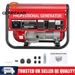 Portable Petrol Generator 6500W 274CC 8HP 4 Stroke Power Recoil Start
