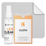 K&F CONCEPT Screen and Lens Cleaner Spray Kit with Microfibre Cleaning Cloth*1