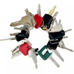 24PCS Master Plant Keys Set Excavator Agricultural & Machinery-Dumper Tractor