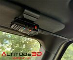 Universal Radio Sun Visor Mount | Mobile Radio Holder  Car, Truck, SUV, UK MADE