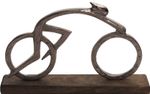 Cycling Sculpture Ornament