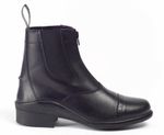 BROGINI TIVOLI LEATHER ZIP FRONTED REINFORCED JODHPUR/SHORT RIDING JOD BOOTS
