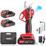 Upgraded Electric Pruning Shears 1.2" Cutting Diameter Cordless Power Pruner wit