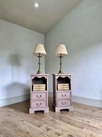 Pair of vintage bedside chests