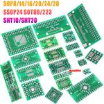 SOP8/14/16/20/24/28 SSOP24 SOT89/223 SHT10/SHT20 to DIP PCB Board Adapter Plate