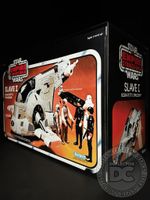 DEFLECTOR DC® Star Wars Slave I Boba Fett's Spaceship (Kenner) DISPLAY CASE