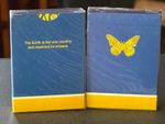 PENGUIN MAGIC “BUTTERFLY” PLAYING CARDS  UNMARKED YELLOW & BLUE, ONDREJ PSENICKA