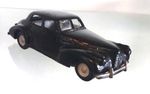 White Metal 4.5" Cadillac Car in Black
