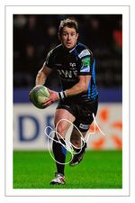 SHANE WILLIAMS Signed Autograph PHOTO Fan Gift Signature Print RUGBY Ospreys