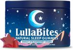 LullaBites Gummies For Sleep & Calmness Star Shaped Strawberry Flavor 60 Gummies