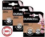 Duracell CR2032 | 2025 | 2016 | Battery Coin Cell Button 3v Lithium Original BR
