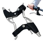 1 Pair Durable Aluminium Bicycle Brake Lever Bike Handle Hand V Break Lever Set