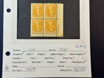 Scott # 715  MNH   Plate Block  2026 Scott Catalogue Value $ 110.00