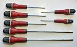 7 Piece Facom Screwdriver Set Slotted, Phillips and Torx AZX, AZ, AZP Series