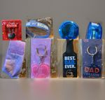 Gift Set - Couples, Mum&Dad Keyrings, Sharpener, Bottle Opener, Socks, Wristband